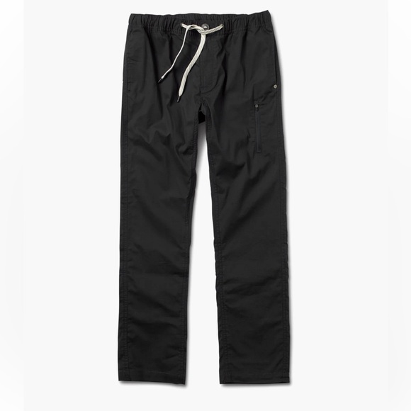15. Vuori Men’s Ripstop DuraTerra Pants XL Stretch Drawstring Waist Charcoal